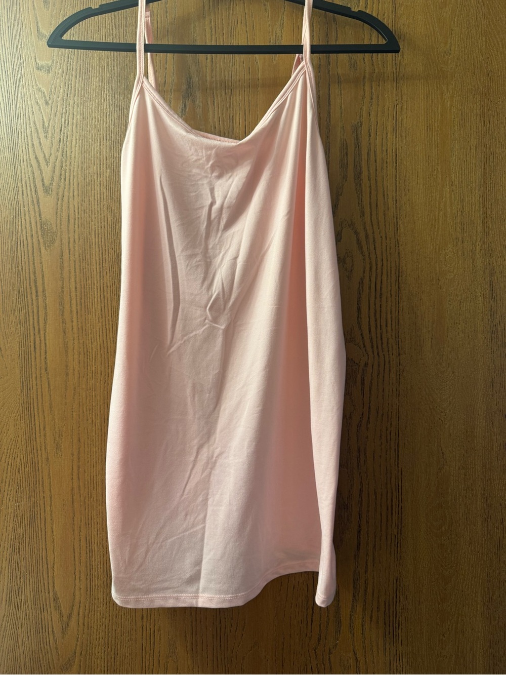 Just My Size Light Pink Tank Slip